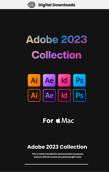 Adobe Master Collection - 2023 Mac (LIFETIME)