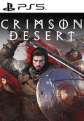 Crimson Desert PS5 PSN account image showing game logo and account details on a digital screen.