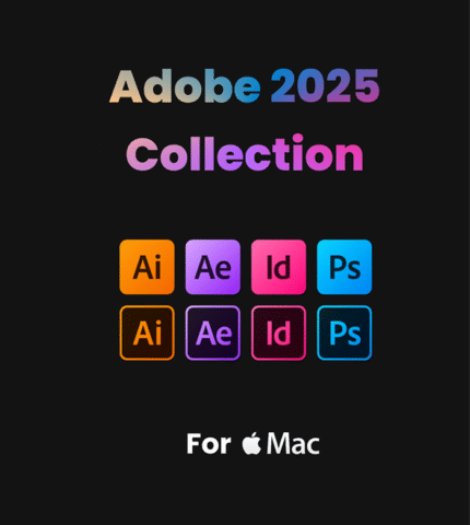 Adobe Master Collection - 2025 Mac (LIFETIME)